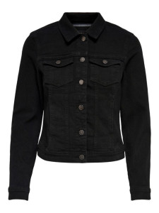 Куртка джинсова ONLWONDER LIFE LS JACKET BB PIM004 15221997 Black Denim ONLY M Чорний 15221997BLACKDENIM