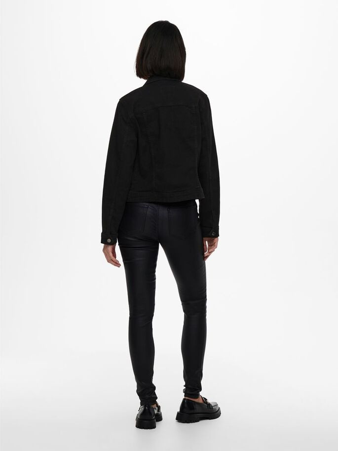 Куртка джинсова ONLWONDER LIFE LS JACKET BB PIM004 15221997 Black Denim ONLY M Чорний 15221997BlackDenim