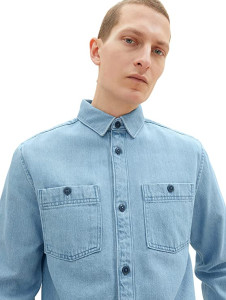 Куртка джинсова 1036212-10118 Tom Tailor M Блакитний 1036212-10118