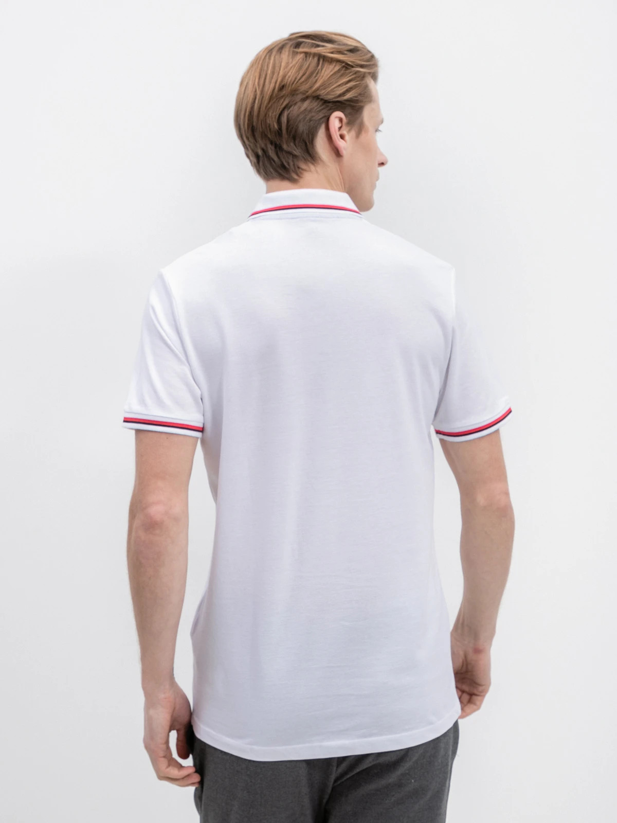 Поло JJATLAS POLO SS 12221012-White Jack&Jones L Білий 12221012-White