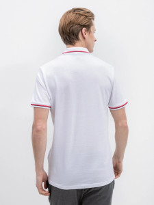 Поло JJATLAS POLO SS 12221012-White Jack&Jones L Білий 12221012-WHITE