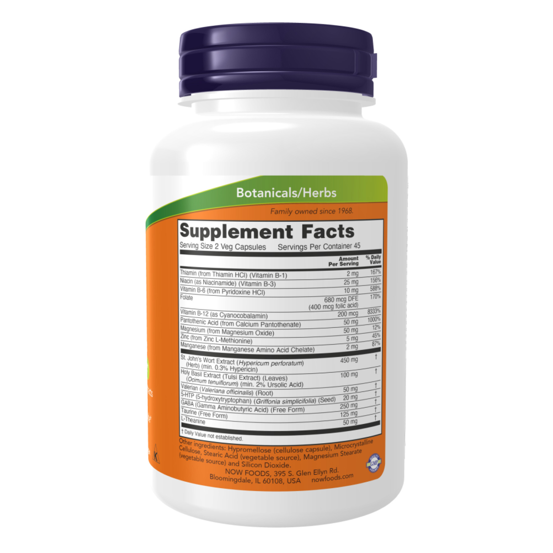 Капсули Mood Support with St. John's Wort - 90 vcaps 100-43-1932440-20