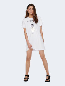 Сукня ONLKITA LIFE DRESS S/S BOX JRS 15232756 Bright White ONLY M Білий 15232756BRIGHTWHITE