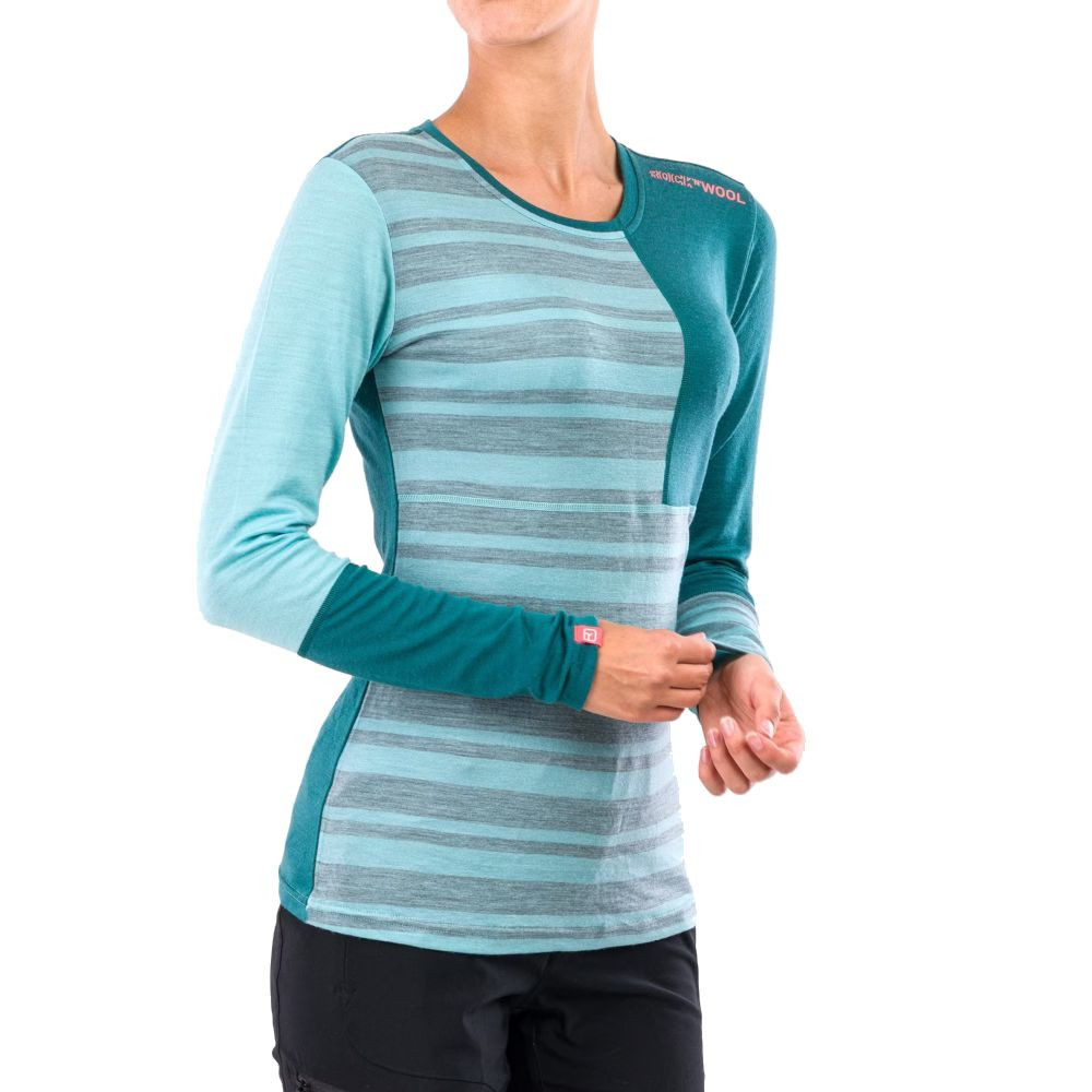 Термофутболка Ortovox 185 Rock'n'Wool Long Sleeve Wms 025.001.0173