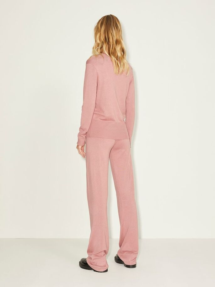 Штани JXHARPER SOFT KNIT PANT NOOS 12202996-Mesa Rose JJXX L Розовий 12202996-Mesa Rose
