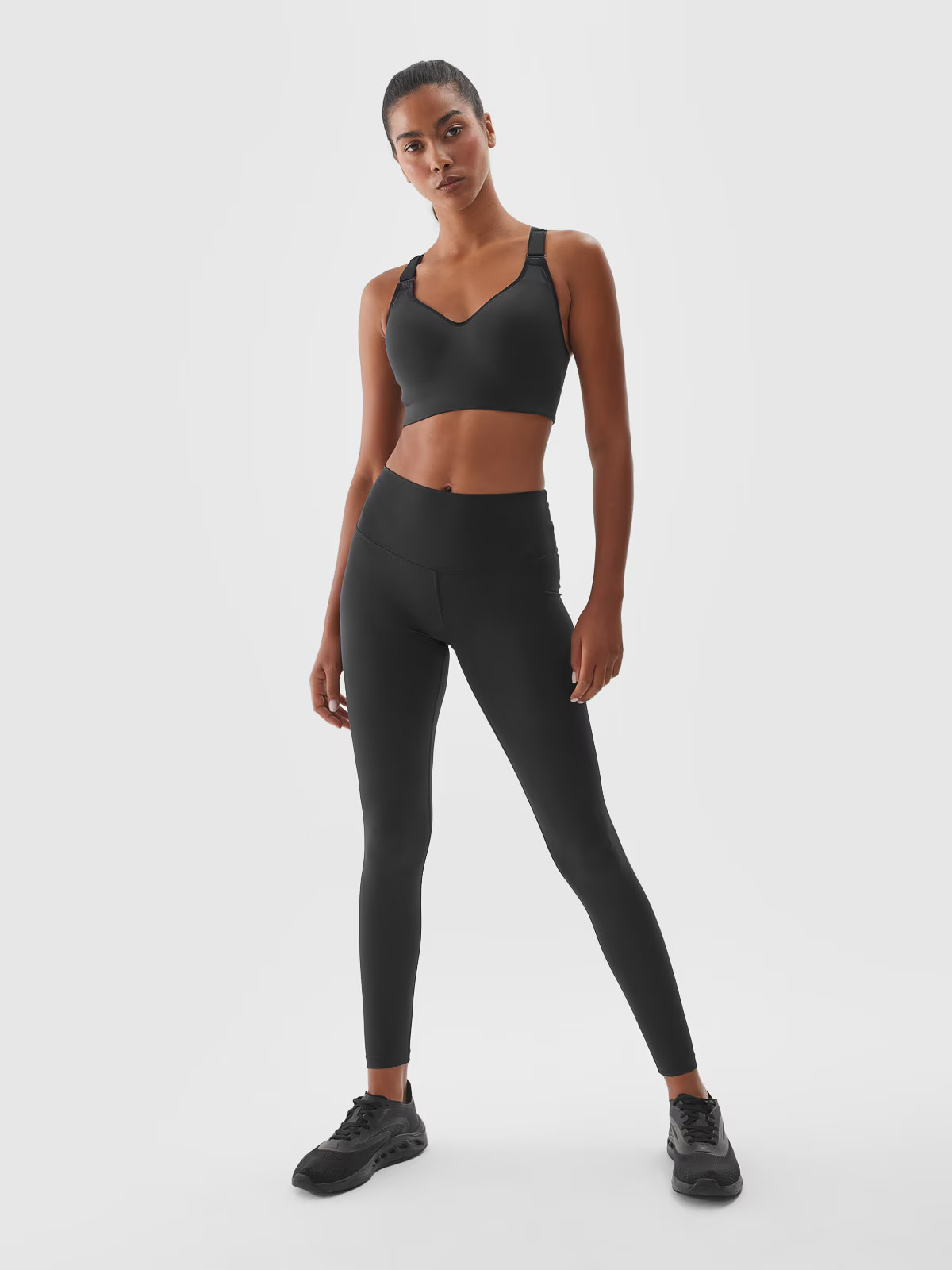 Лосини TIGHTS FNK F277 4FWAW24TFTIF277-20S 4F L Чорний 4FWAW24TFTIF277-20S