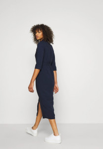 Сукня ONLNOVA LIFE 3/4 LONG SHIRT DRESS AOP 15221147 Night Sky ONLY XS Темно-синій 15221147NIGHTSKY