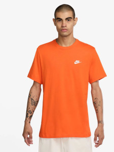 Футболка чоловіча Nike Club Tee Orange AR4997-891