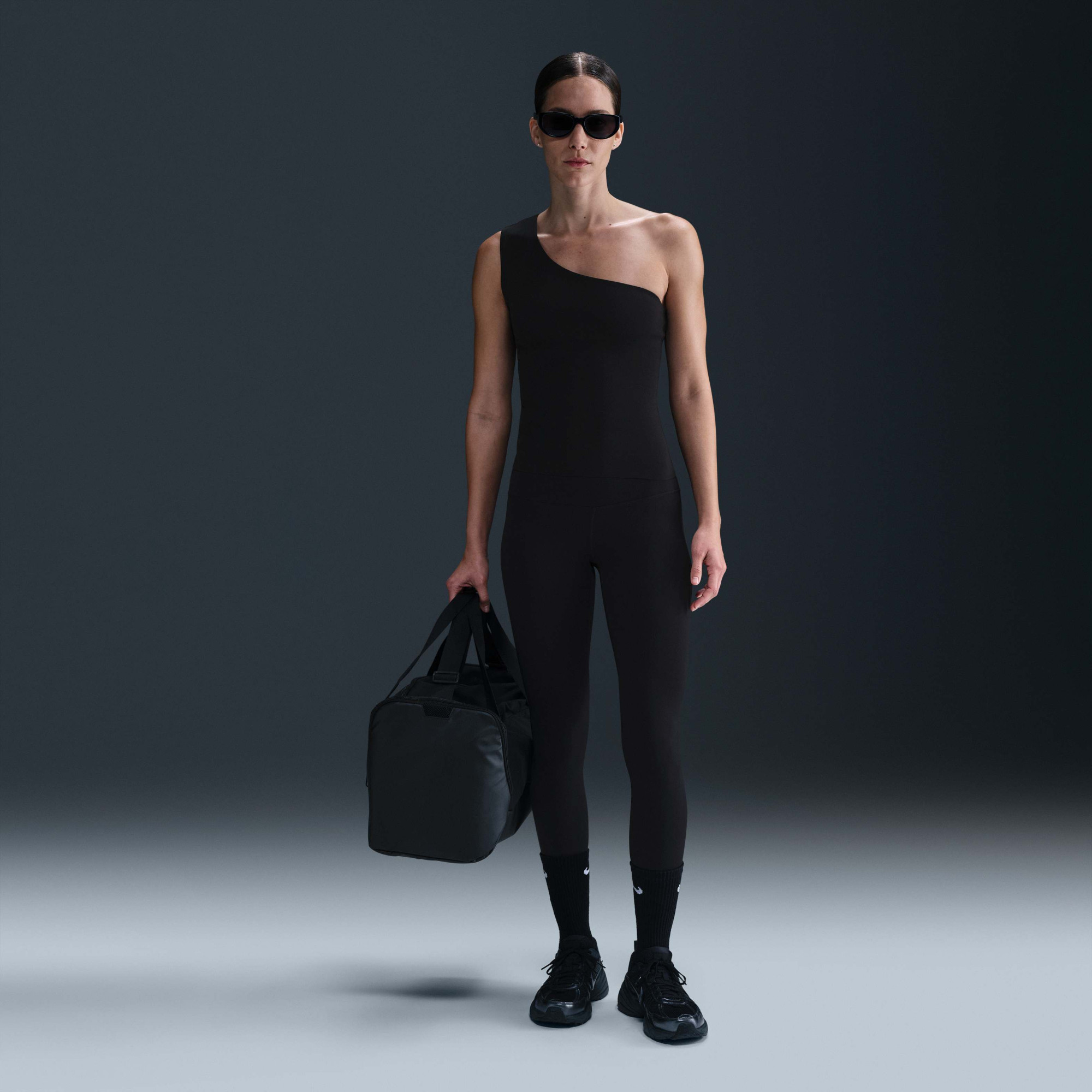 Майка жіноча Nike Dri-Fit Asymmetrical Tank Top Black HJ2287-010