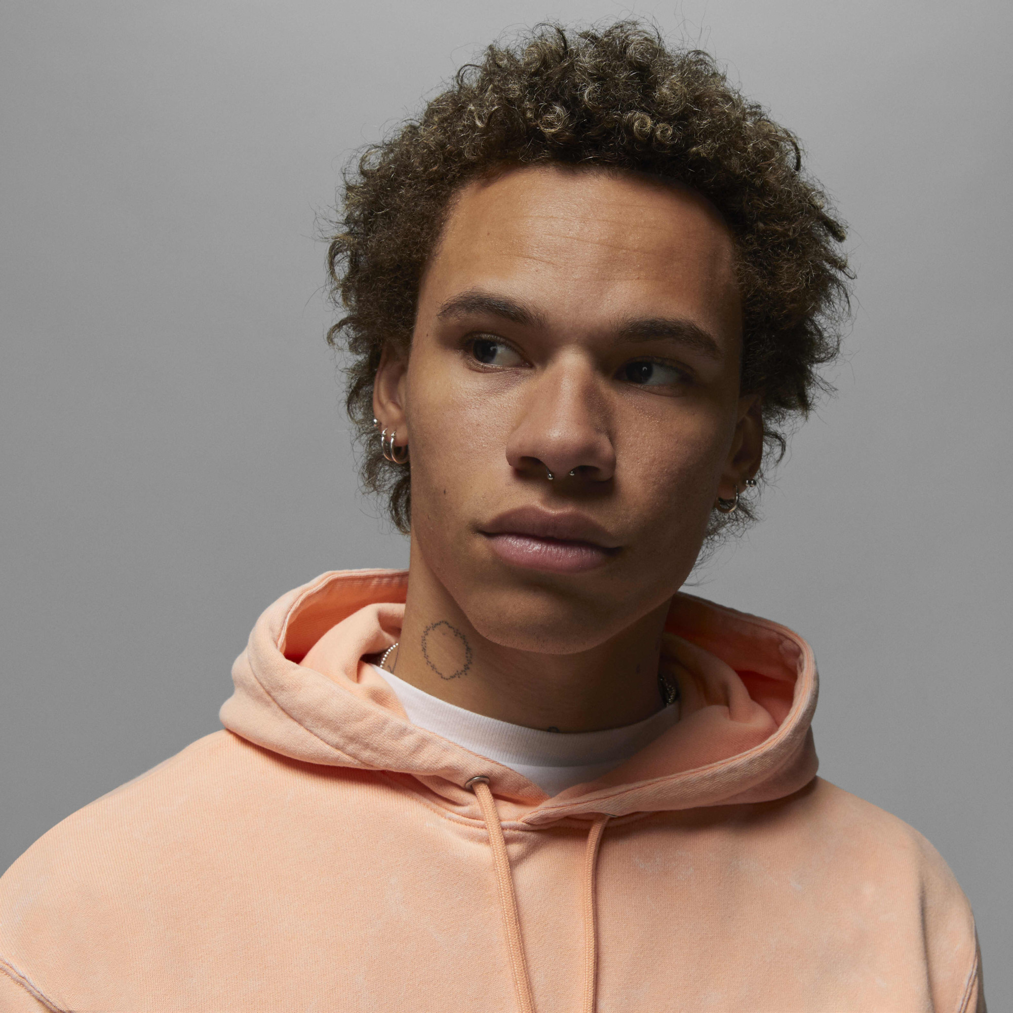 Худі чоловіче Air Jordan Flight Fleece Peach Dr3087-885 DR3087-885