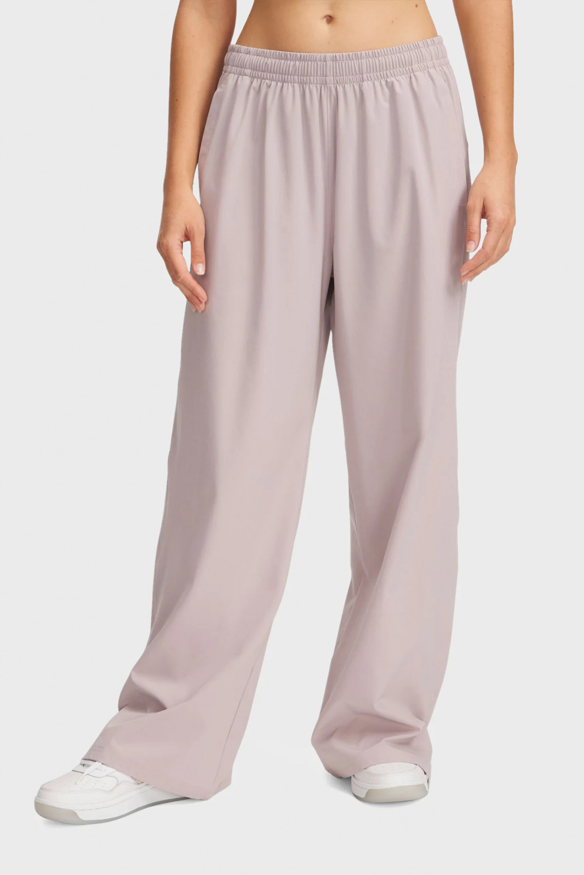 Штани спортивні UA Rival Wide Leg Pant 1386453-009 Under Armour L Бузковий 1386453-009