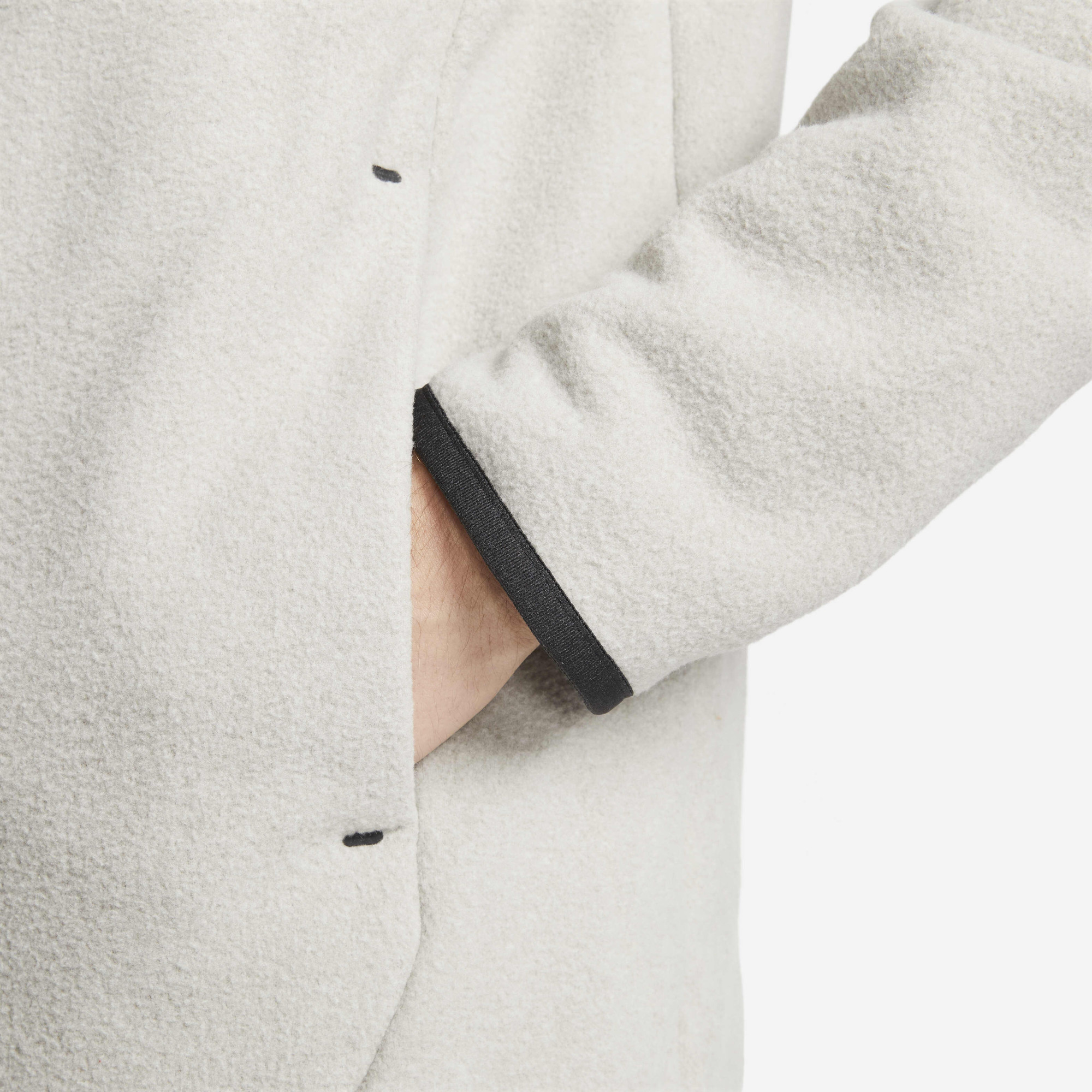 Куртка чоловіча Nike Sportswear Tech Fleece Men S Full-Zip Winterized Hoodie Beige Dq4801-016 DQ4801-016