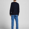 Пуловер JJCRAIG KNIT CREW NECK 12189968-Sky Captain Jack&Jones M Темно-синій 12189968-SKY CAPTAIN