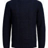 Пуловер JJCRAIG KNIT CREW NECK 12189968-Sky Captain Jack&Jones M Темно-синій 12189968-SKY CAPTAIN