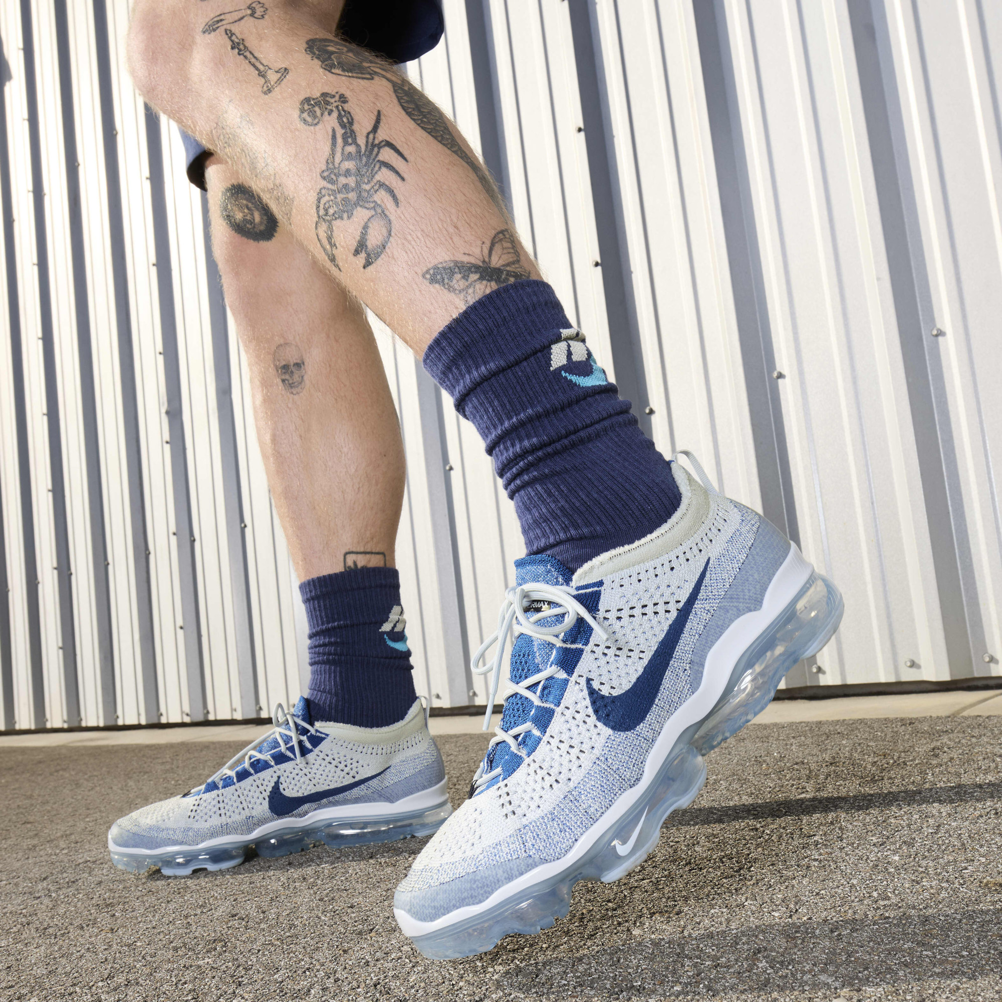 Кросівки чоловічі Nike Air Vapormax 2023 Fk Grey/Light Blue DV1678-009