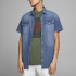 Сорочка JJESHERIDAN SHIRT S/S 12159371 Medium Blue Denim Jack&Jones L Блакитний 12159371MediumBlueDen
