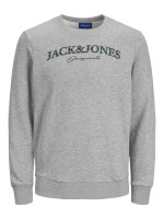 Толстовка JORMINISTRY SWEAT CREW NECK 12180410 Light Grey Melange Jack&Jones XXL Сірий 12180410LightGreyMela