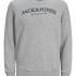 Толстовка JORMINISTRY SWEAT CREW NECK 12180410 Light Grey Melange Jack&Jones XXL Сірий 12180410LightGreyMela