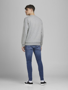 Толстовка JORMINISTRY SWEAT CREW NECK 12180410 Light Grey Melange Jack&Jones XXL Сірий 12180410LIGHTGREYMELA