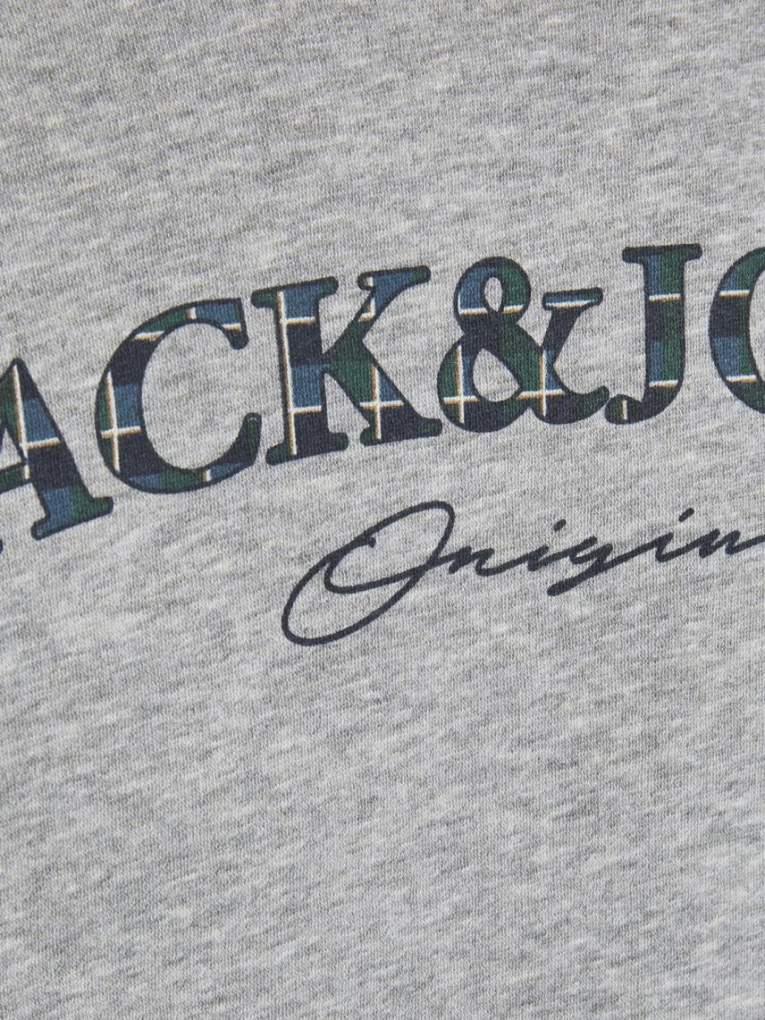 Толстовка JORMINISTRY SWEAT CREW NECK 12180410 Light Grey Melange Jack&Jones XXL Сірий 12180410LightGreyMela