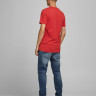 Футболка JJELOGO TEE SS O-NECK 2 COL SS21 NOOS 12180867 True Red Jack&Jones S Червоний 12180867TRUERED