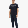 Футболка T-SHIRT WITH A LOGO PRIN 1040988-10668 Tom Tailor L Темно-синій 1040988-10668