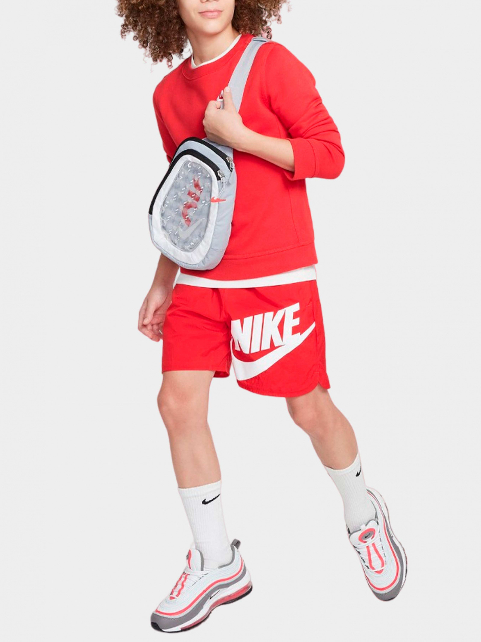 Шорти тренувальні Nike B NSW WOVEN HBR SHORT DO6582-658