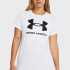 Футболка жіноча Under Armour Sportstyle Logo Ss (1356305-111) 1356305-111