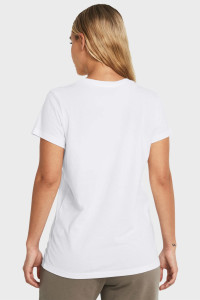Футболка жіноча Under Armour Sportstyle Logo Ss (1356305-111) 1356305-111