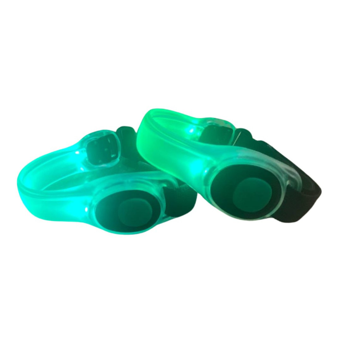 Браслет підсвітка для бігу LED SAFETY ARMBAND зелений 80гр (LS3408) LS3408