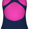 Купальник закритий для жінок Arena WATER FLUIDS SWIMSUIT SWIM PRO темно-синій, рожевий, салатовий Жі 008837-570