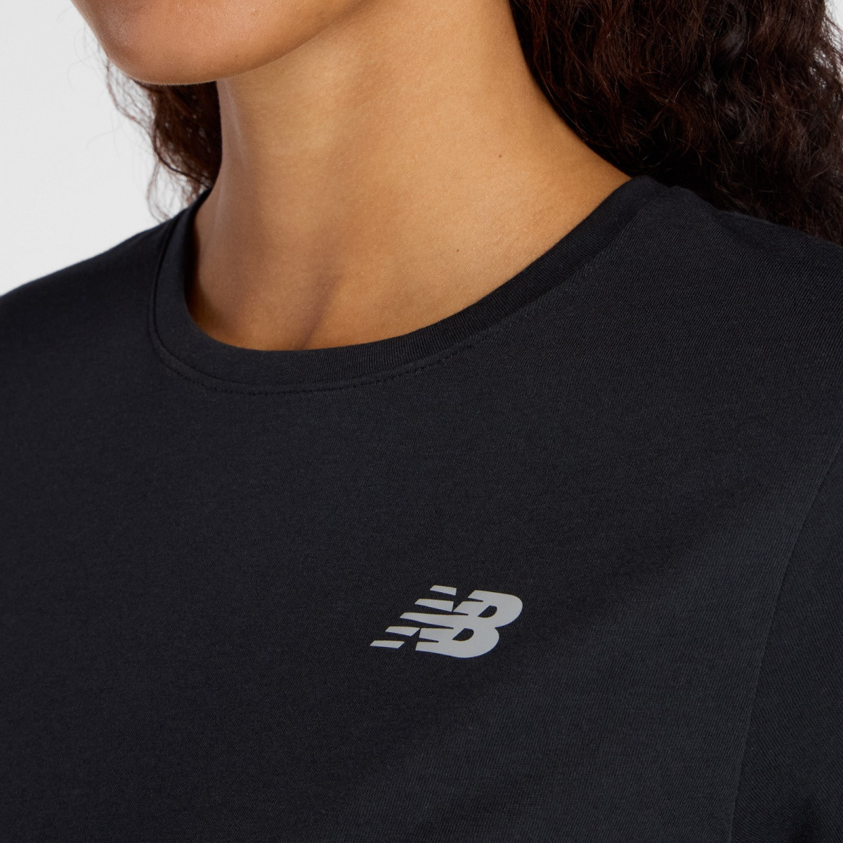 Футболка Heathertech WT41190BK New Balance L Чорний WT41190BK