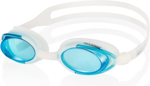 Окуляри для плавання Aqua Speed MALIBU 008-29 білий, блакитний Уні OSFM 008-29