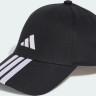 Бейсболка Adidas BBALL 3S CAP NL чорний OSFY (53-55 см) JG1072