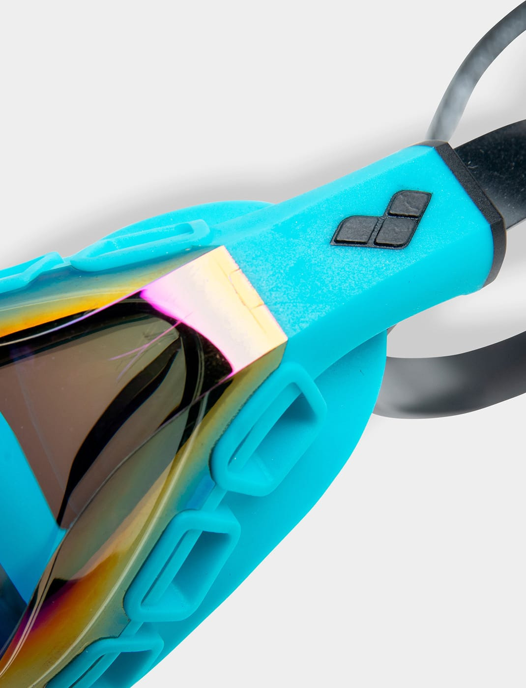 Окуляри для плавання Arena AIR SONIC MIRROR синій, чорний One Size 011004-110