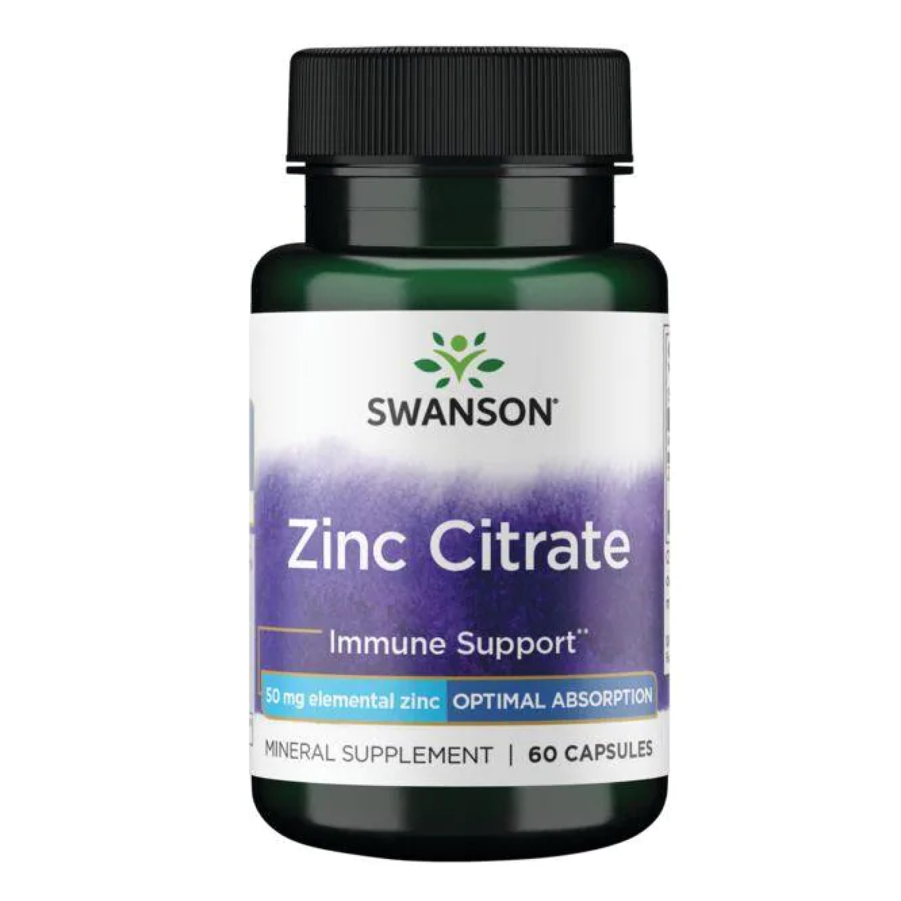 Капсули Zinc Citrate 50mg - 60caps 100-13-6408422-20