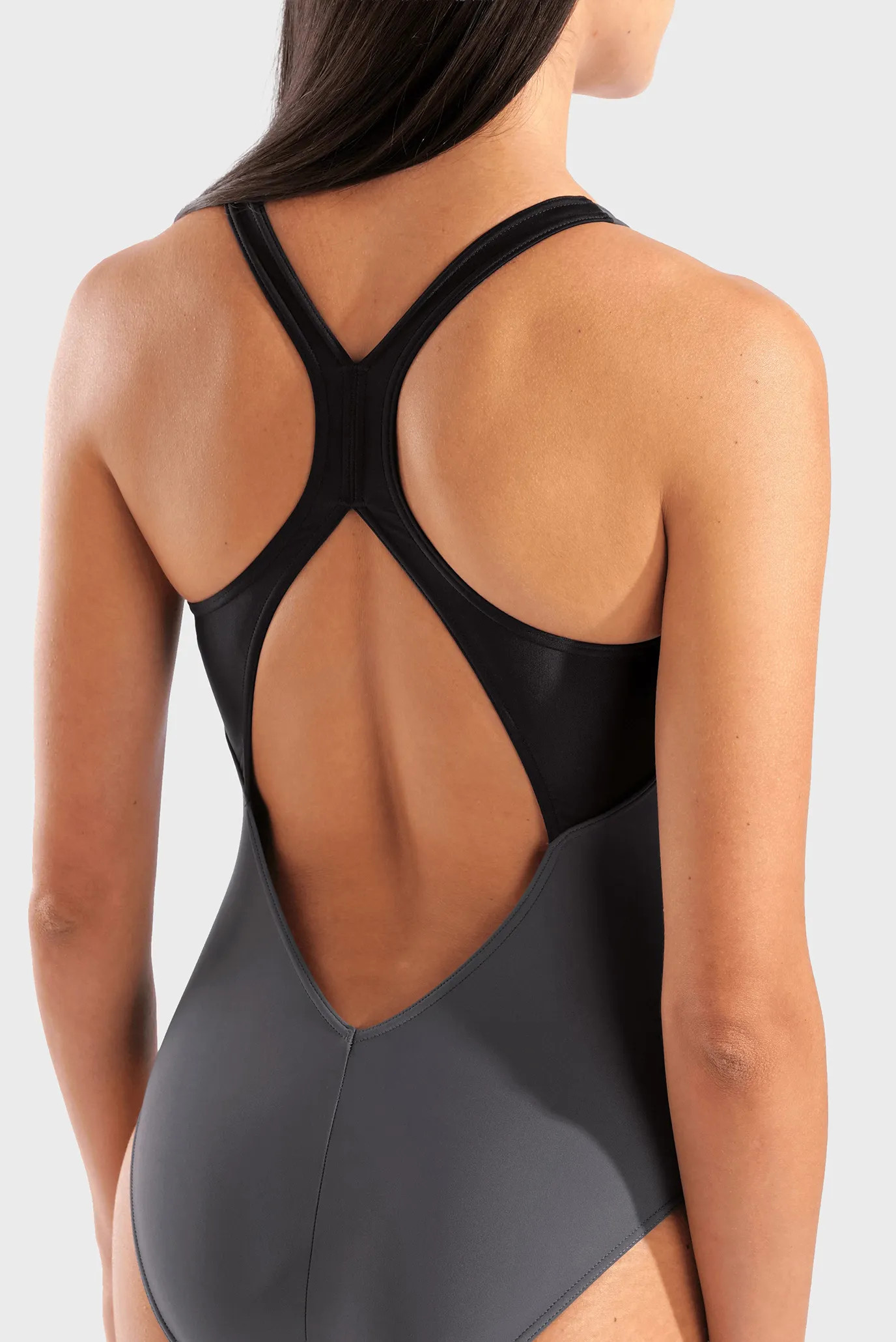 Купальник Arena GRID SWIMSUIT V BACK GRAPHIC 010263-550
