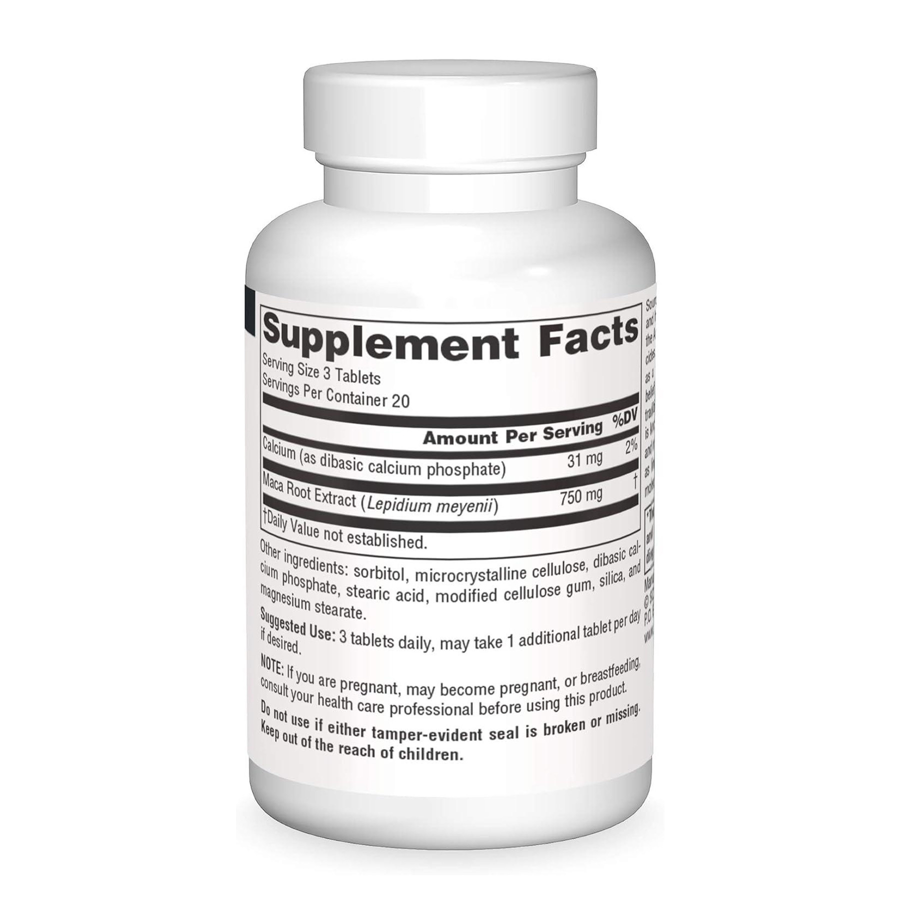 Таблетки Source Naturals Maca 250mg - 60 tabs 2023-10-5888