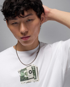 Футболка Nike Jordan AJ3 мужские футболка цвет белый IQ6952-100