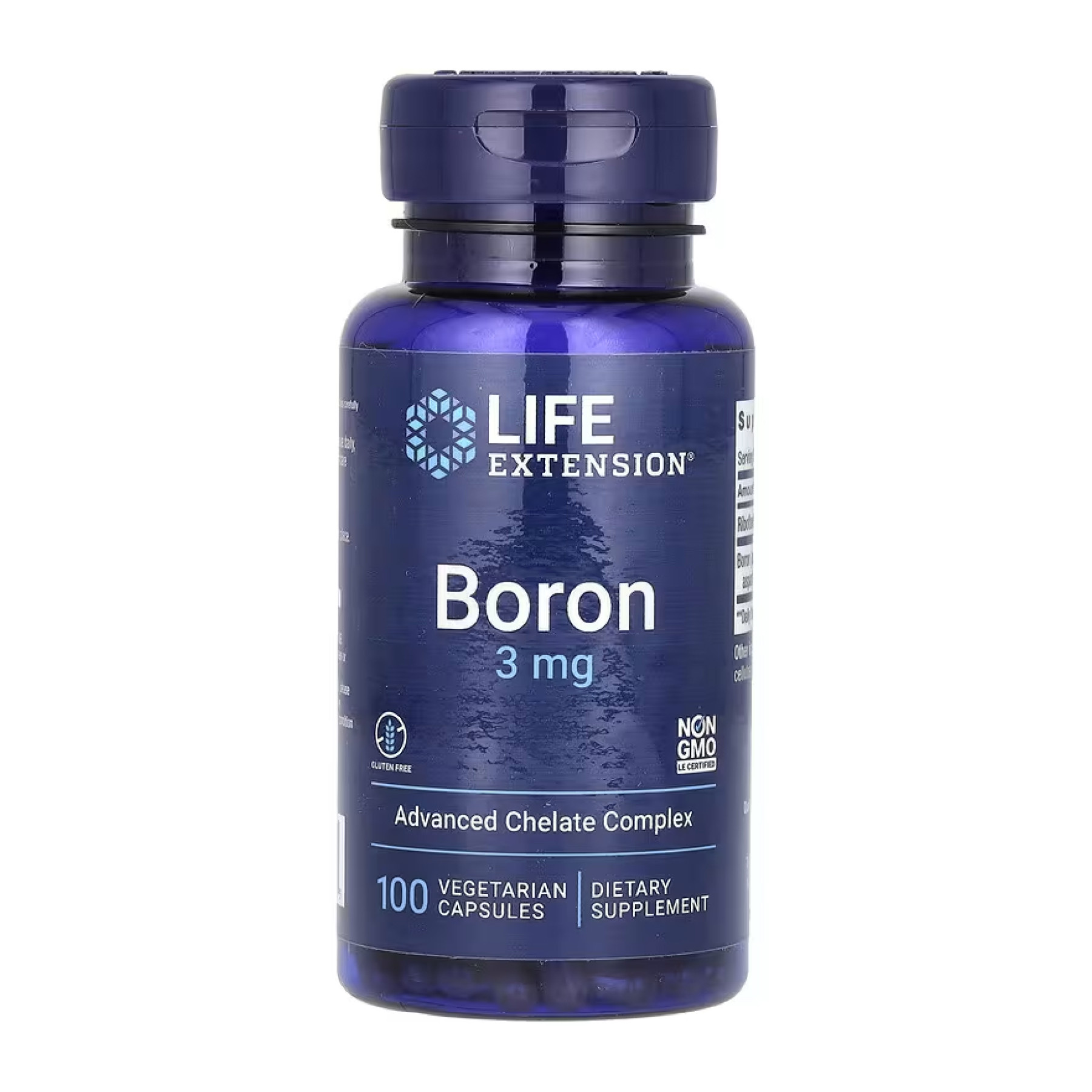Капсули Life Extension Boron 3 mg - 100 vcaps 2023-10-5207
