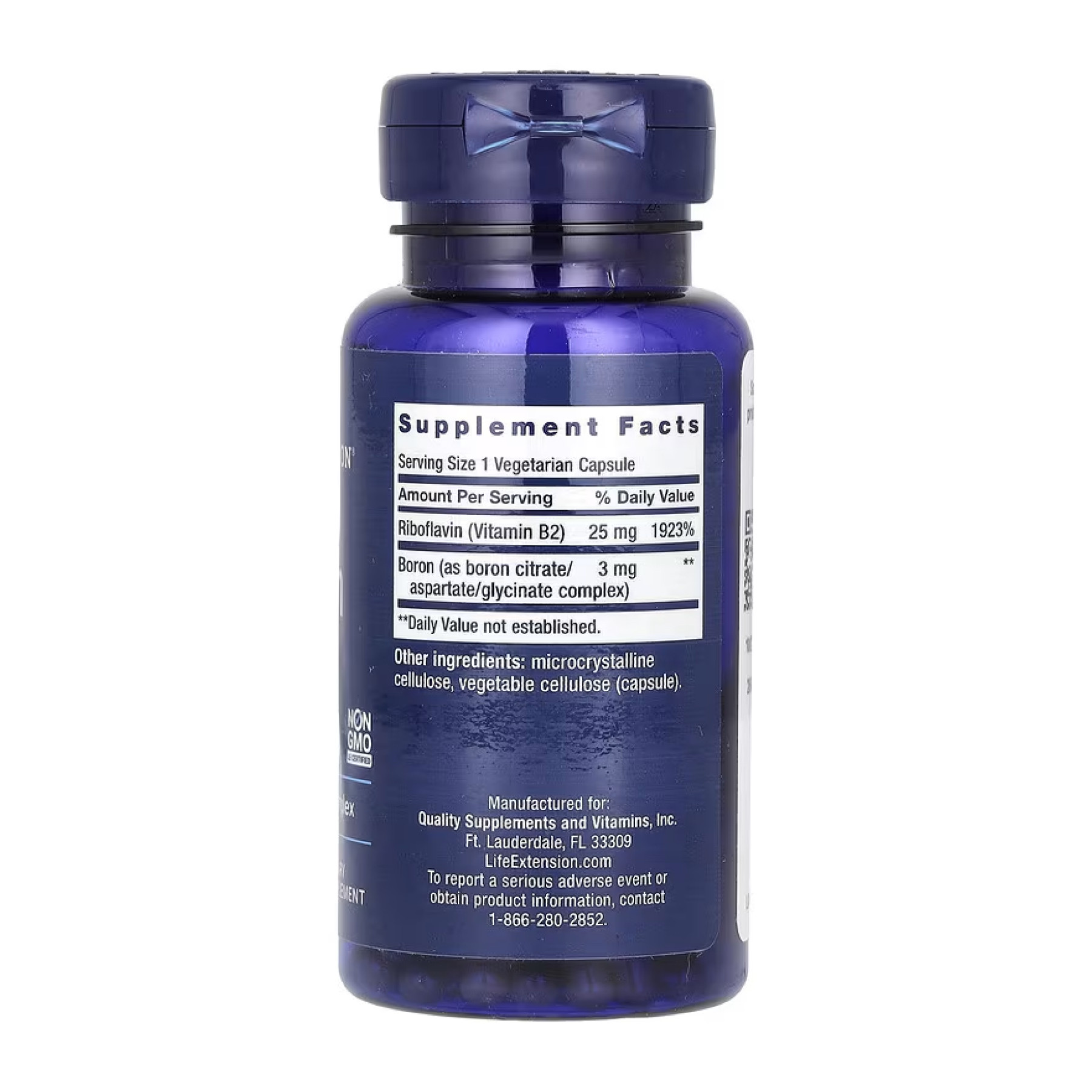 Капсули Life Extension Boron 3 mg - 100 vcaps 2023-10-5207