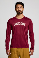 Футболка Saucony STOPWATCH GRAPHIC LONG SLEEVE 800311-SUHA3