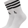 Шкарпетки Adidas 3S C SPW CRW 3P білий, сірий, чорний Уні L (43-45) IC1323