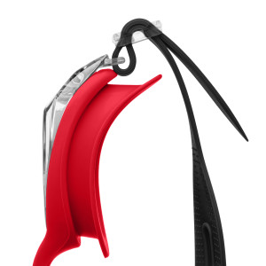 Окуляри для плавання Renvo Ertan JR Anti-fog Чорний Червоний OSFM (1SG120-0701) 1SG120-0701