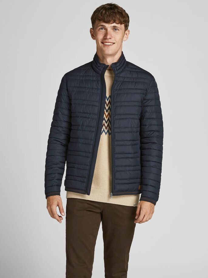 Куртка JJLUKE LIGHT JACKET 12190005-Dark Navy Jack&Jones M Темно-синій 12190005-Dark Navy