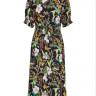 Сукня ONLMARS 2/4 MIDI DRESS WVN 15226567 Tap Shoe-JUNGLE FLOWER ONLY M Чорний 15226567TAPSHOE-JUNGLE FL