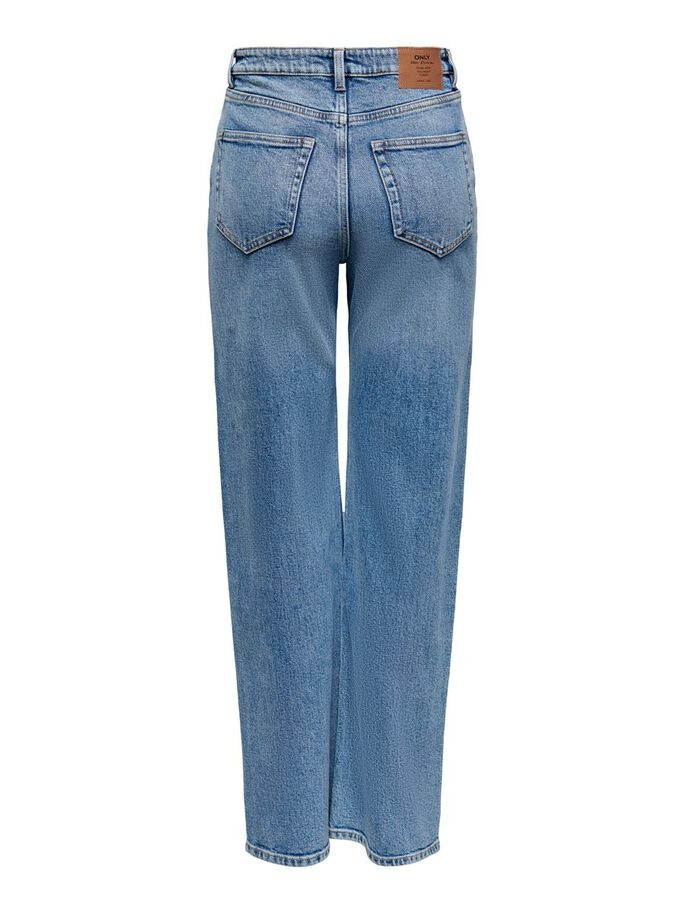 Джинси ONLJUICY HW WIDE LEG REA365  NOOS 15234743-Medium Blue Denim-Detail:NAS365 ONLY 29/34 Блакитн 15234743-MEDIUM BLUE DENI