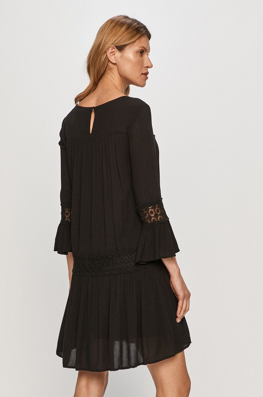 Сукня ONLTYRA 3/4 LIFE SHORT DRESS WVN NOOS 15142157-Black ONLY 34 Чорний 15142157-Black