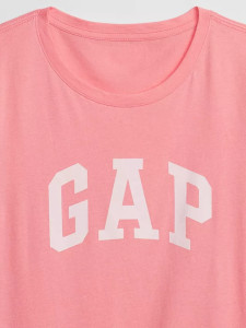 Футболка V-GAP SS CLSC TEE 268820-68 GAP L Розовий 268820-68