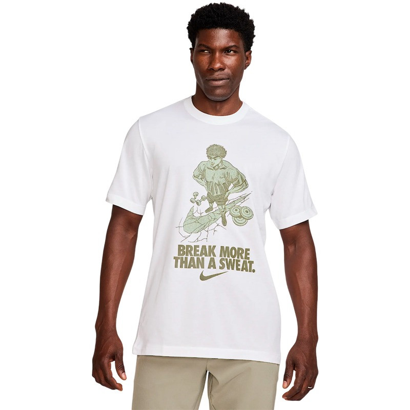 Футболка чоловіча Nike T-Shirt Training White HJ3611-100